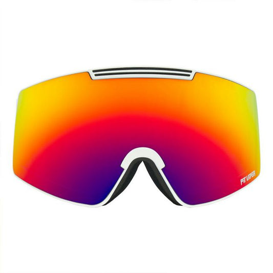 ピットバイパー スキー スノーボード ゴーグル Pit Viper Food Court Proform Snow Goggles マグネット交換 広視野 ヘルメット対応 正規品 スノボ 広い視界 くもり止めレンズ くもりにくい  (251130)