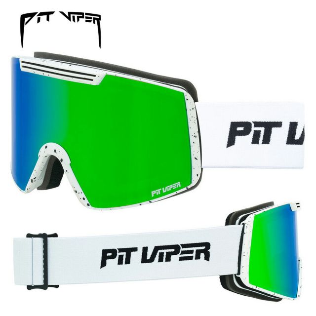 ピットバイパー スキー スノーボード ゴーグル Pit Viper Miami Nights Backslap Snow Goggles セミフレームレス 広視野 ヘルメット対応 正規品 スノボ 軽量 高耐久 くもりにくい くもり止めレンズ (251130)