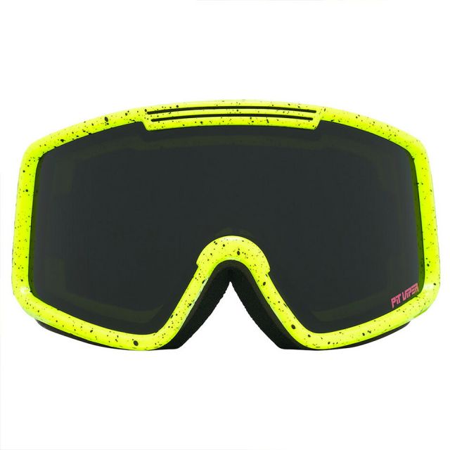 ピットバイパー スキー スノーボード ゴーグル Pit Viper Surge Matrix French Fry Snow Goggles  ヘルメット対応 正規品 スノボ エントリーモデル 入門 初心者 軽量 広い視界 くもり止めレンズ (251130)