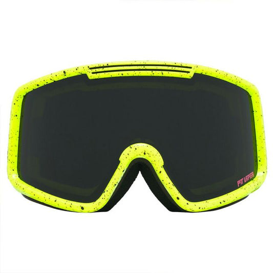 ピットバイパー スキー スノーボード ゴーグル Pit Viper Surge Matrix French Fry Snow Goggles  ヘルメット対応 正規品 スノボ エントリーモデル 入門 初心者 軽量 広い視界 くもり止めレンズ (251130)