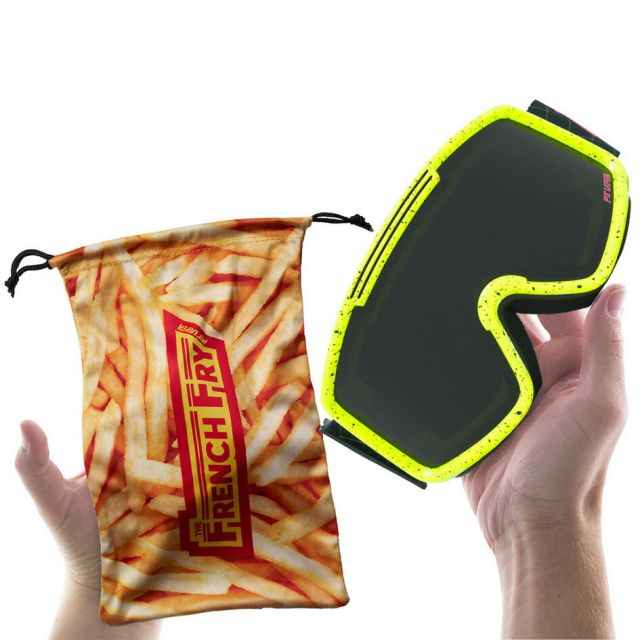 ピットバイパー スキー スノーボード ゴーグル Pit Viper Surge Matrix French Fry Snow Goggles  ヘルメット対応 正規品 スノボ エントリーモデル 入門 初心者 軽量 広い視界 くもり止めレンズ (251130)