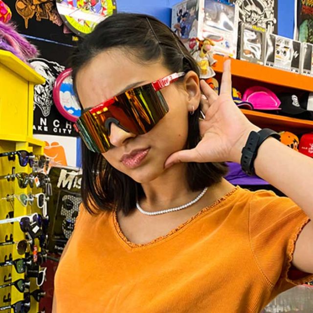 サングラス Pit Viper 偏光 ピットバイパー [ DOUBLE WIDES POLARIZED ] サイクリング フィッシング サバゲー スキー スノーボード pitviper [210609]