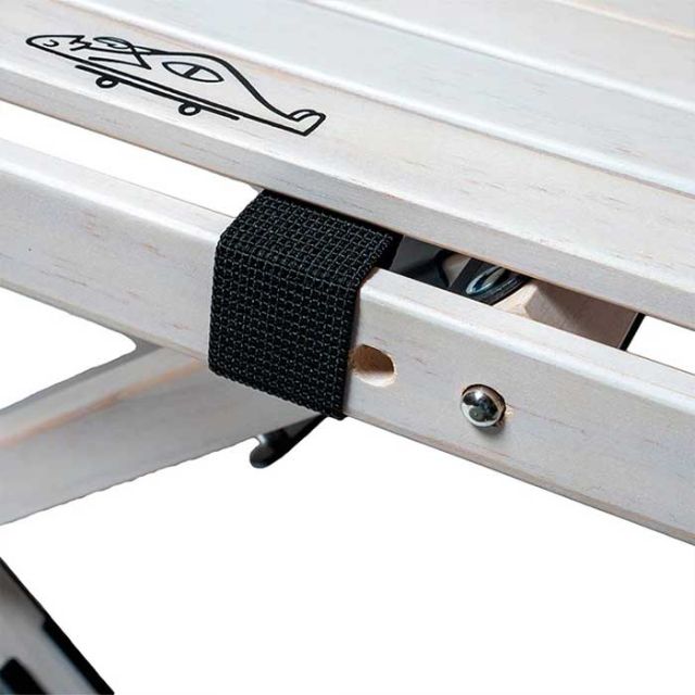 ポーラー テーブル POLeR (231MCV0106) AJUSTABLE ROLLTOP WOOD TABLE  ロールトップ ウッドテーブル キャンプ アウトドア [230321]