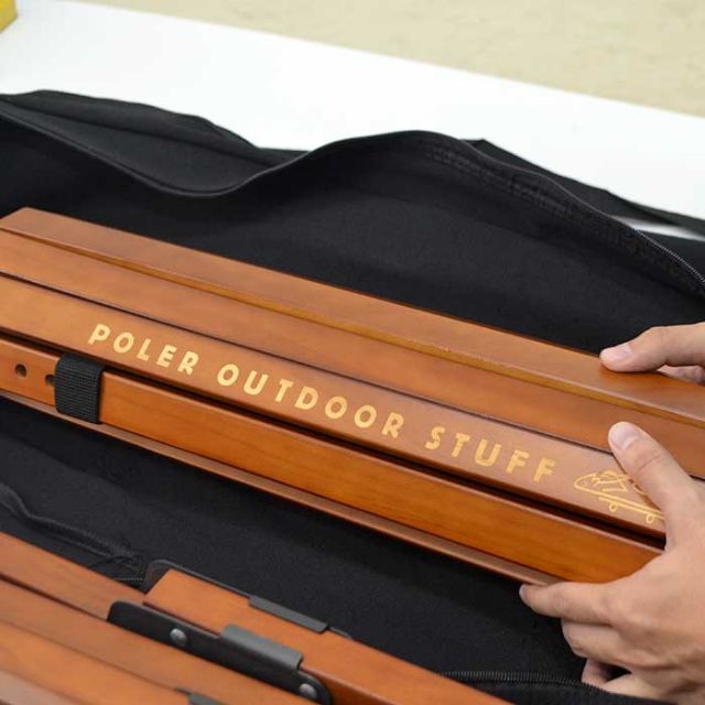 POLER 233MCV0133 AJUSTABLE ROOLTPO WOOD TABLE