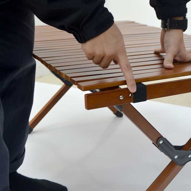 POLER 233MCV0133 AJUSTABLE ROOLTPO WOOD TABLE