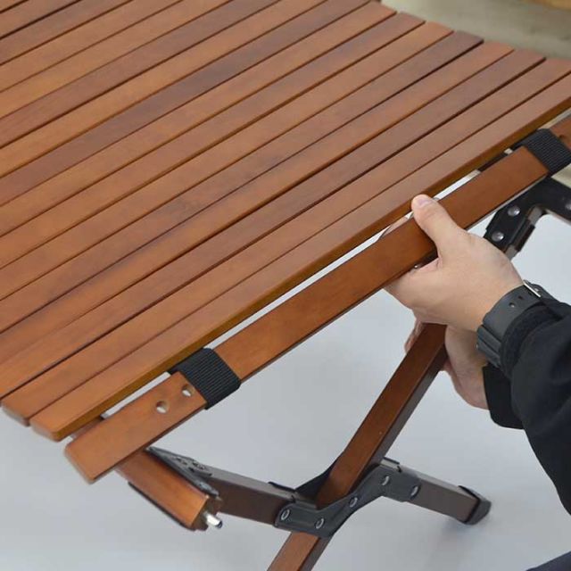 POLER 233MCV0133 AJUSTABLE ROOLTPO WOOD TABLE