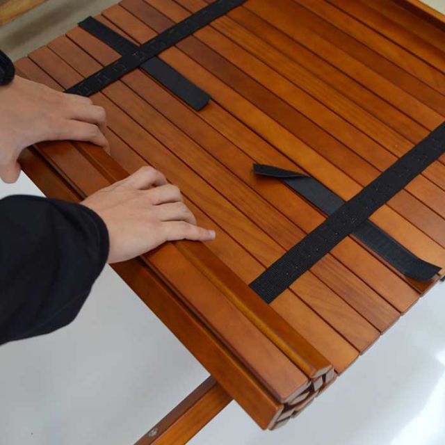 POLER 233MCV0133 AJUSTABLE ROOLTPO WOOD TABLE