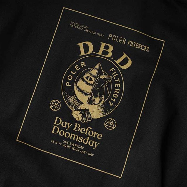 ポーラー × フィルター017 コラボ 半袖tシャツ POLER × Filter 017 D.B.D Logo Tee メンズ [メール便]