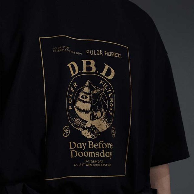 ポーラー × フィルター017 コラボ 半袖tシャツ POLER × Filter 017 D.B.D Logo Tee メンズ [メール便]