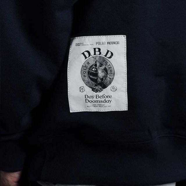 ポーラー × フィルター017 コラボ パーカー POLER × Filter 017 D.B.D Logo Hoodie ロゴフーディ メンズ ユニセックス
