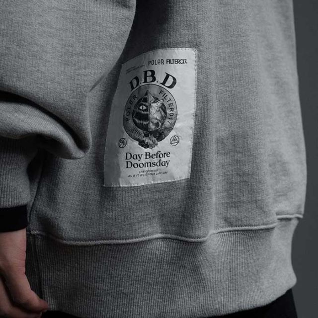 ポーラー × フィルター017 コラボ パーカー POLER × Filter 017 D.B.D Logo Hoodie ロゴフーディ メンズ ユニセックス