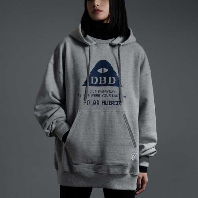 ポーラー × フィルター017 コラボ パーカー POLER × Filter 017 D.B.D Logo Hoodie ロゴフーディ メンズ ユニセックス