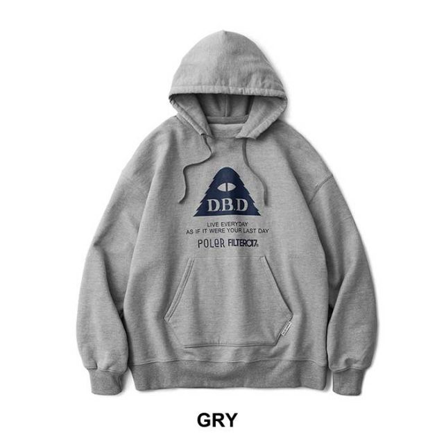 ポーラー × フィルター017 コラボ パーカー POLER × Filter 017 D.B.D Logo Hoodie ロゴフーディ メンズ ユニセックス