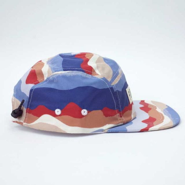 ポーラー POLeR キャップ ALL OVER 5P CAP 5パネルキャップ メンズ レディース ユニセックス 総柄 春夏 フリーサイズ 233MCV0091 (240317)