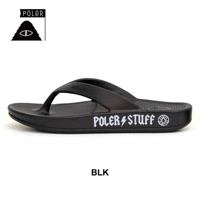 ポーラー POLeR  サンダル FREEWATERS CLOUD9 ULTRA BLACK シャワーサンダル フリーウォーターズ メンズ レディース ブラック ベージュ トング ビーチサンダル EVA 25cm 26cm 27cm UO-008 (240317)