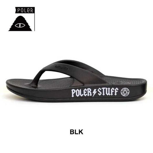 ポーラー POLeR  サンダル FREEWATERS CLOUD9 ULTRA BLACK シャワーサンダル フリーウォーターズ メンズ レディース ブラック ベージュ トング ビーチサンダル EVA 25cm 26cm 27cm UO-008 (240317)