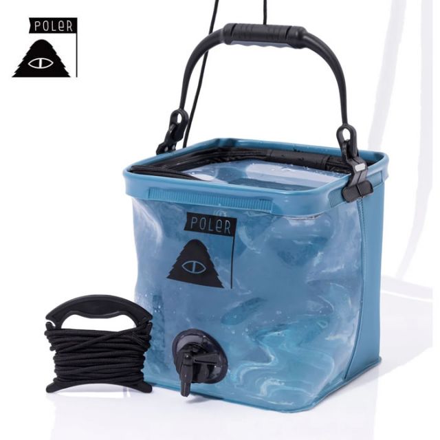 ポーラー ウォータージャグ POLeR WATER JUG-BLUE  小型バッカン キャンプ アウトドア (240321)