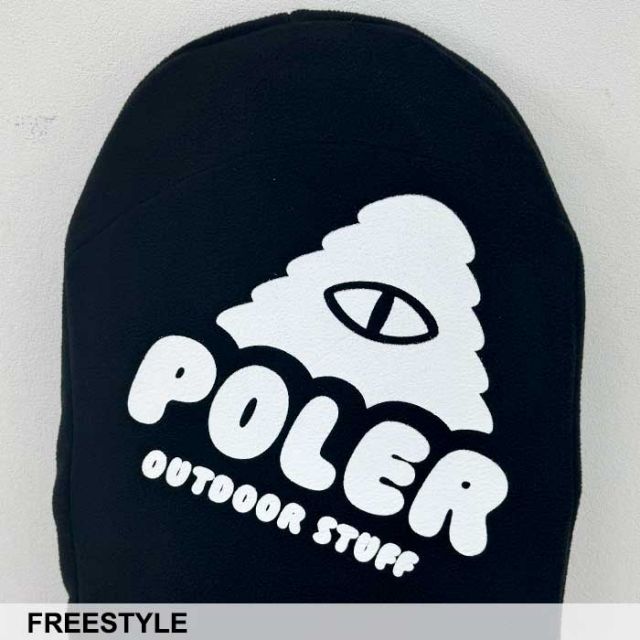 ポーラー スノーボードソールカバー poler SNOW BOARD SOLE COVER フリース ブラック ケース バッグ 収納袋 (240926)
