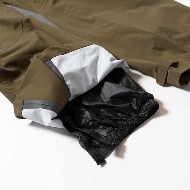 ポーラー ビブパンツ POLER PL×AFD 3.0L STM PRF CARGO BIB PANTS AFDICEGEAR スノーボード ウエア ブラック オリーブ S / M (241129)