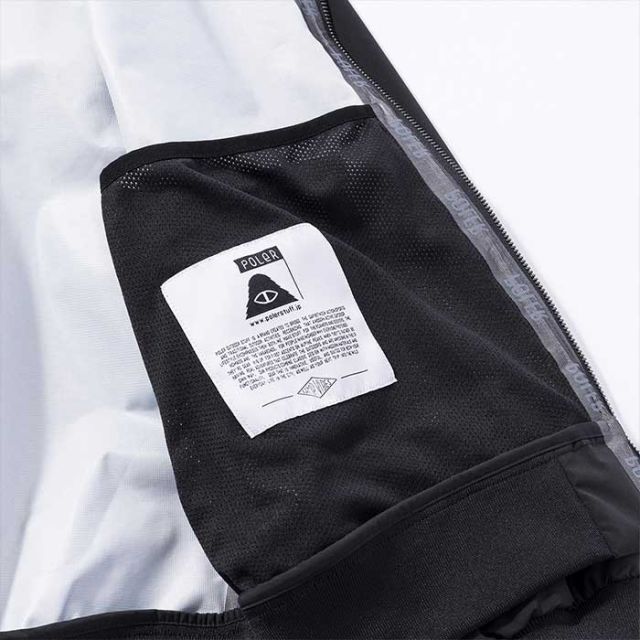 ポーラー ジャケット POLER PL×AFD 3.0L SHELL BOMBER JACKET シェルボンバージャケット ウエア スノーボード AFDICEGEAR ブラック M / L (241129)