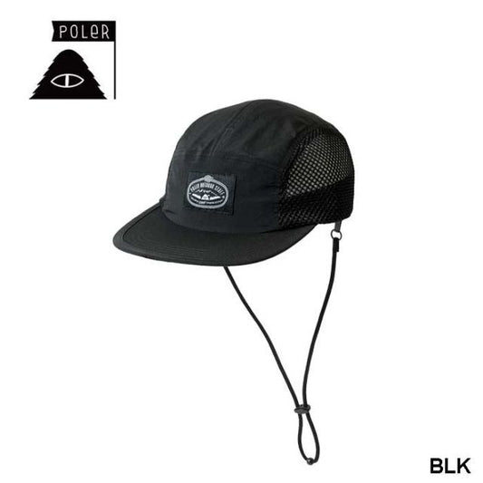 ポーラー キャップ POLeR 251MCV0029 2WAY DRAW CORD CAP ツーウェイドローコードキャップ 帽子 メッシュキャップ (250331)