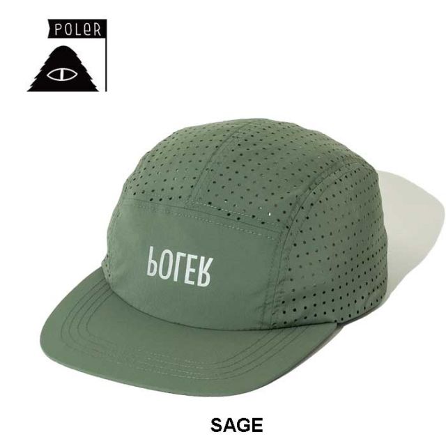 ポーラー キャップ POLeR 251MCV0039 RELOP 2 DRY CAP 帽子 ジェットキャップ アウトドア ランニング ワークアウト トレーニング アクティビティ (250331)