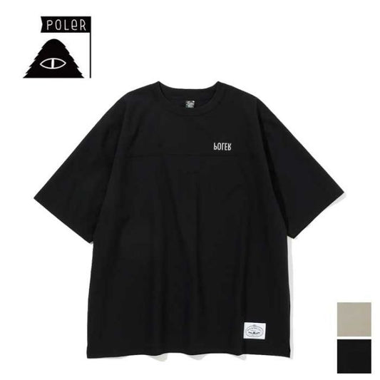 ポーラー Tシャツ POLeR 251MCV0041 RELOP 2 DRY TEE 半袖 吸湿速乾 シンプル スポーツ メール便 (250331)