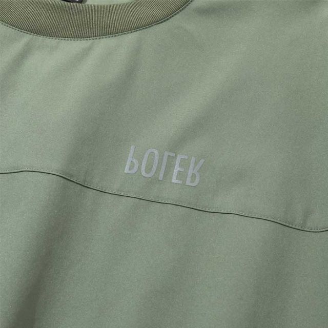ポーラー Tシャツ POLeR 251MCV0041 RELOP 2 DRY TEE 半袖 吸湿速乾 シンプル スポーツ メール便 (250331)