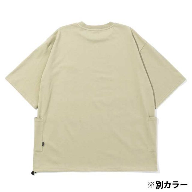 ポーラー Tシャツ POLeR 251MCV0045 COOL MAX OUTER POCKET TEE クールマックスアウターポケットティー 半袖 吸湿速乾 シンプル ロゴ メール便 (250331)