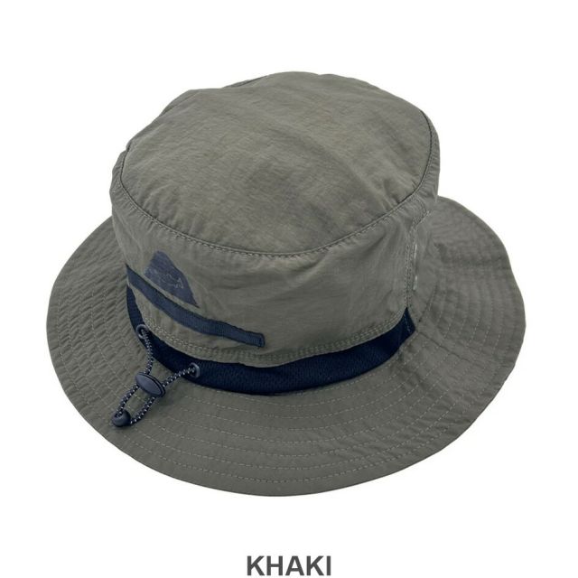 ポーラー POLER 251MCV0218 PL×TNT Packable Hat POLER × TONEDTROUT パッカブルハット StreamR Hat 撥水 折りたたみ可 メール便 (250427)