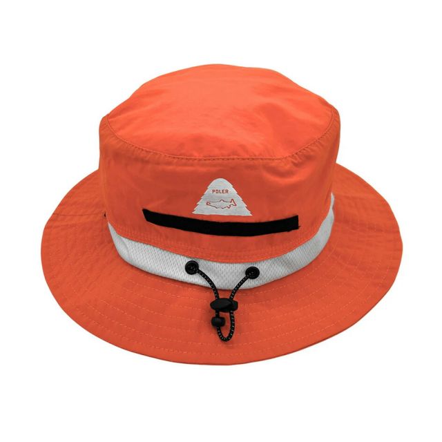 ポーラー POLER 251MCV0218 PL×TNT Packable Hat POLER × TONEDTROUT パッカブルハット StreamR Hat 撥水 折りたたみ可 メール便 (250427)
