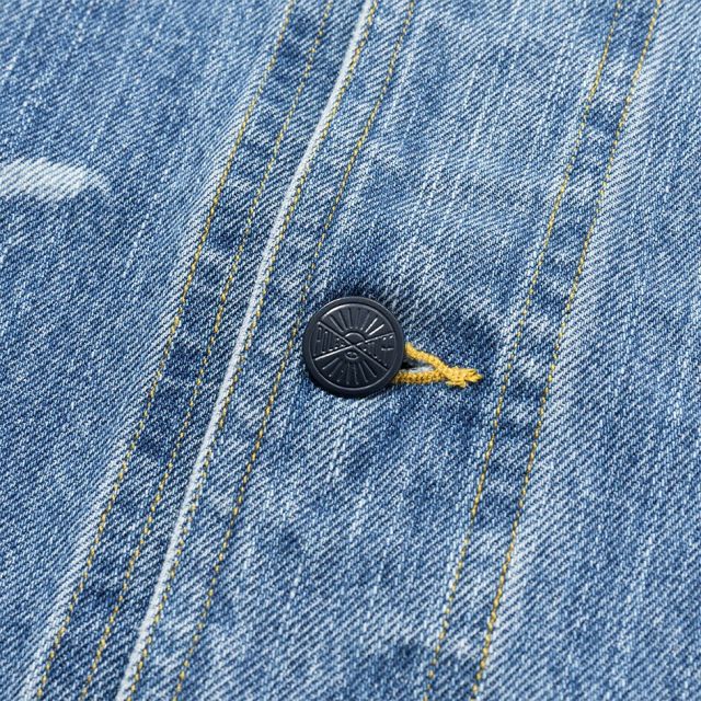 POLER 253MCV0026 PL SHAWL COLLAR DENIM JKT
