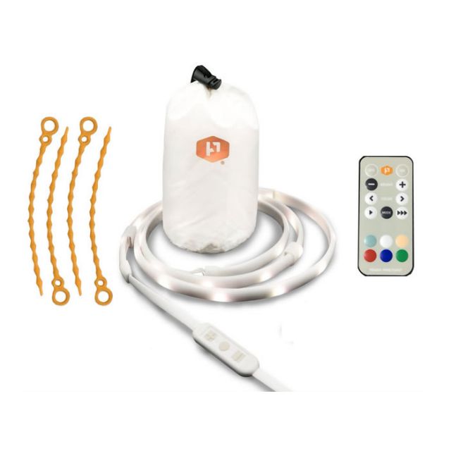 ルミヌードル カラーLEDライト ロープ型  LUMINOODLE COLOR (XL) 10FT(3.0m) Power Practical アウトドア テント 電飾 イルミネーション クリスマス[1001]