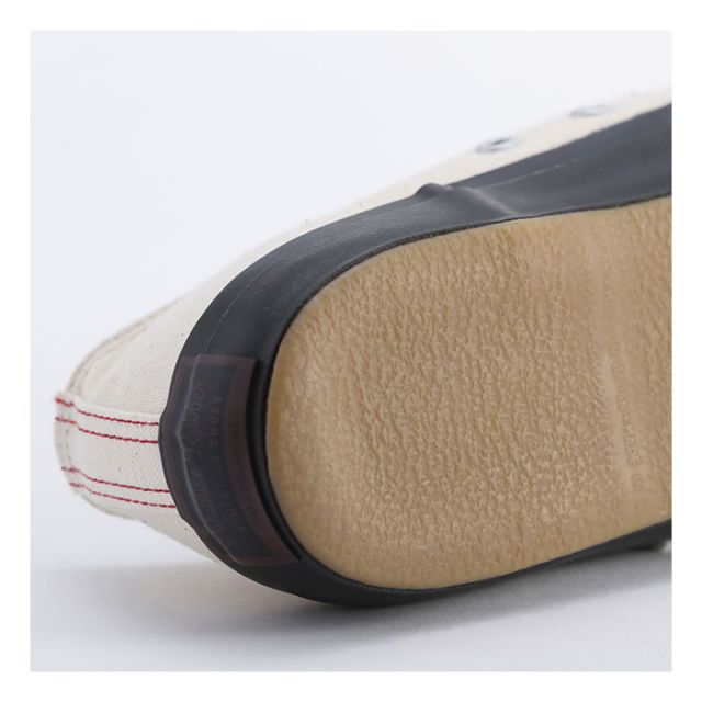 プラス スニーカー キャンバス  メンズ レディース ユニセックス PRAS SHELLCAP LOW 01-LOW バルカナイズド 日本製 ローカット 生成り ブラック ホワイト シンプル 久留米 シェルキャップ 26cm / 27cm オールシーズン