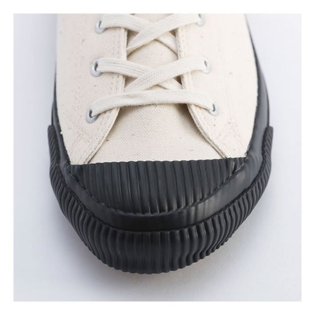プラス スニーカー キャンバス  メンズ レディース ユニセックス PRAS SHELLCAP LOW 01-LOW バルカナイズド 日本製 ローカット 生成り ブラック ホワイト シンプル 久留米 シェルキャップ 26cm / 27cm オールシーズン