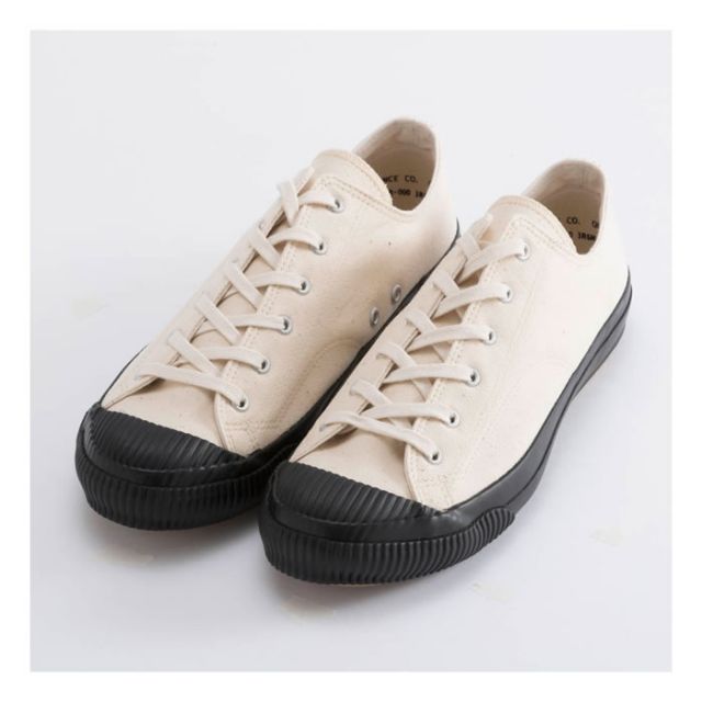 プラス スニーカー キャンバス  メンズ レディース ユニセックス PRAS SHELLCAP LOW 01-LOW バルカナイズド 日本製 ローカット 生成り ブラック ホワイト シンプル 久留米 シェルキャップ 26cm / 27cm オールシーズン