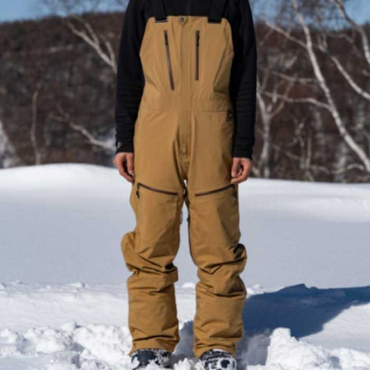 プリズム ビブパンツ PRHYTHM PRM25222 24/25 YOTEI PANTS Lサイズ ブロンズ スノーボード オーバーオール (241129)