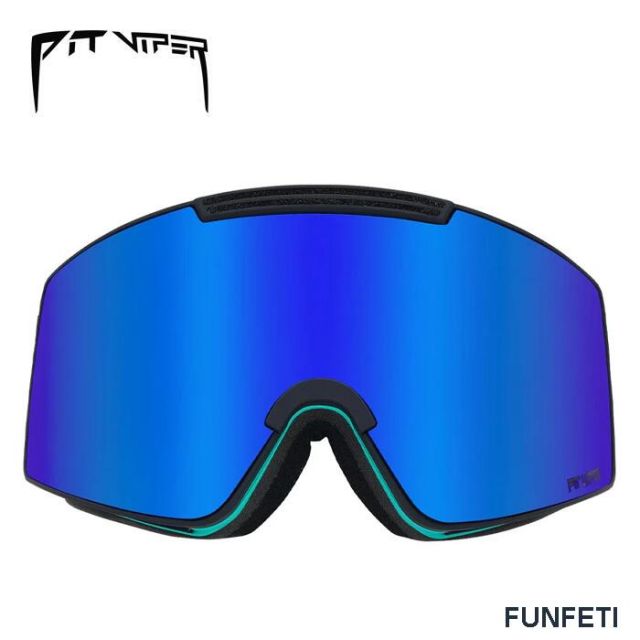 ピットバイパー ゴーグル Pit Viper [ The Proform Goggle ] E-BG-PCA FUNFETI スキー スノーボード サイクリング フィッシング ランニング サバゲー アウトドア ドライブ フェス ライブ パーティ (250801)