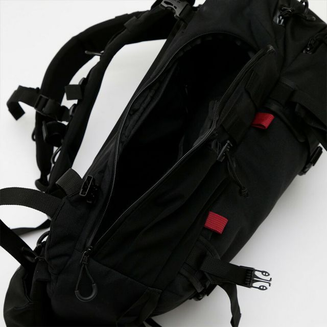 レインオアシャイン RAIN OR SHINE BC PACK 33L CORDURA バックカントリー用バックパック アバランチ対応 ヘルメットホルダー内蔵 スノーボードキャリー