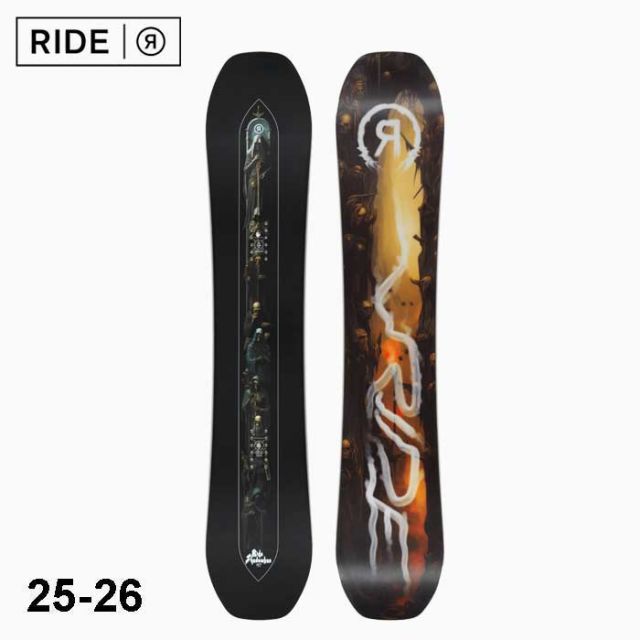 ライド スノーボード 板 シャドウバン 154cm 25-26 RIDE SHADOWBAN オールマウンテン ツイン キャンバー パーク 初心者 中級者 2026モデル