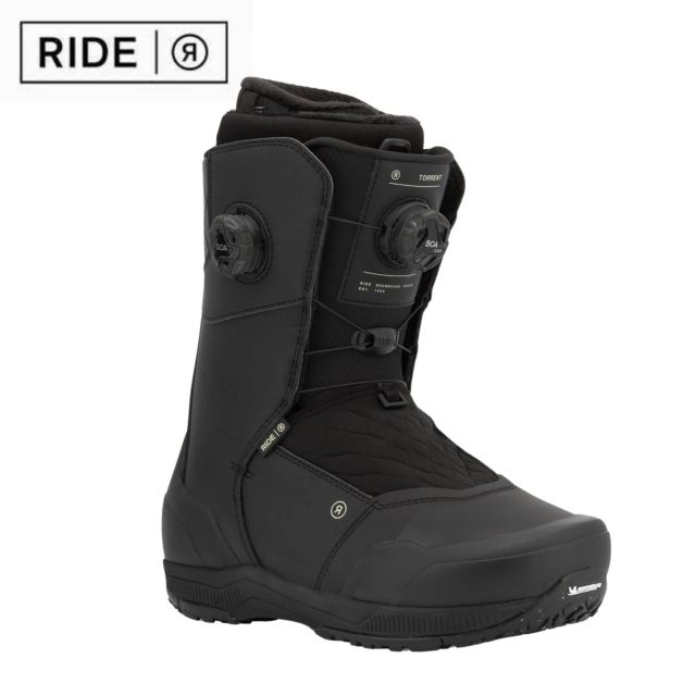 ライド スノーボードブーツ RIDE TORRENT 2026 BLK トレント BOA ダブルゾーン Tongue Tied 軽量 高耐久 サステナブル メンズ 正規品