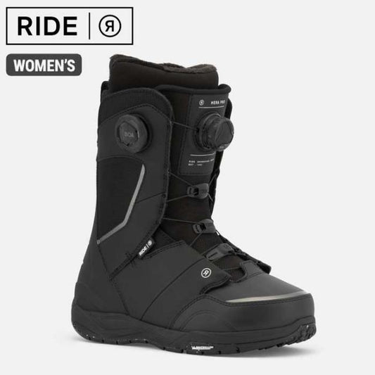 ライド スノーボードブーツ レディース ヘラプロ 25-26 RIDE HERA PRO BLACK US8.0 25.0cm ダブルボア オールマウンテン ハイレスポンス ヒールホールド 正規品