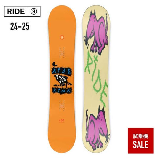 ライド スノーボード板 RIDE RD240283 KINK (241023)