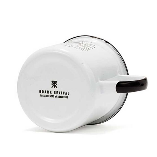 ロアークリバイバル マグカップ ROARK [ RAJ400 ] FEAR THE SEA ENAMEL MUG 琺瑯 ホーロー コップ [220819]