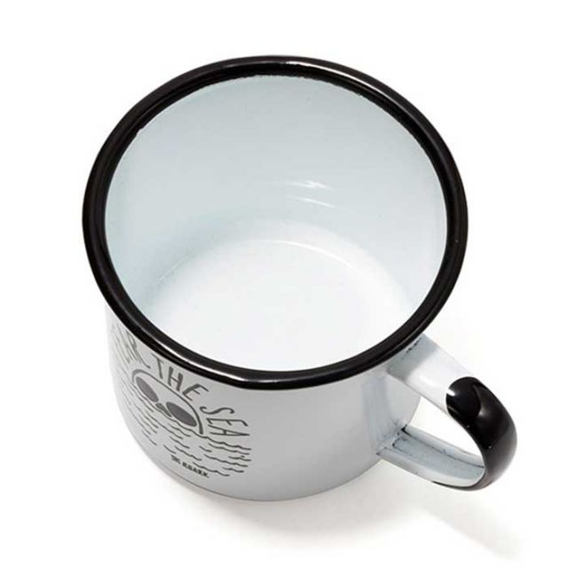 ロアークリバイバル マグカップ ROARK [ RAJ400 ] FEAR THE SEA ENAMEL MUG 琺瑯 ホーロー コップ [220819]