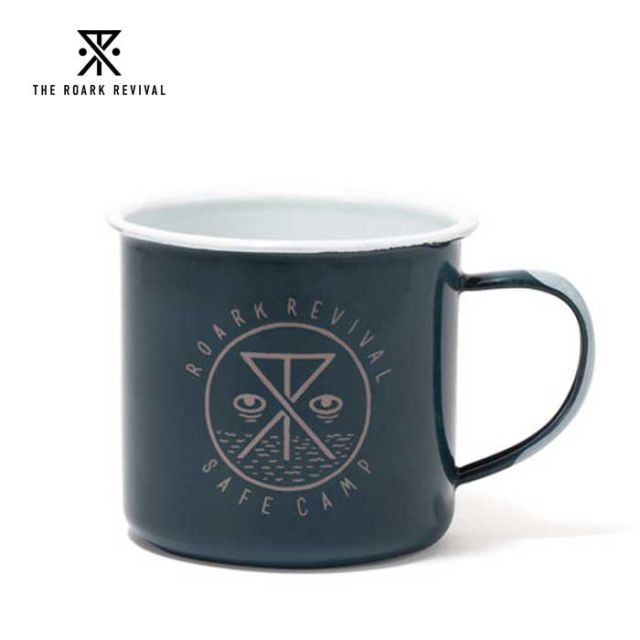 ロアークリバイバル マグカップ ROARK [ RAJ401 ] SAFE CAMP ENAMEL MUG 琺瑯 ホーロー コップ [220819]