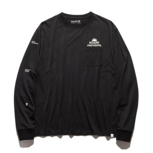 ローアク ROARK  RTJ1101 PROVISIONS L/S TEE 長袖Tシャツ ストリート系ロングスリーブウェア メンズ (2502)