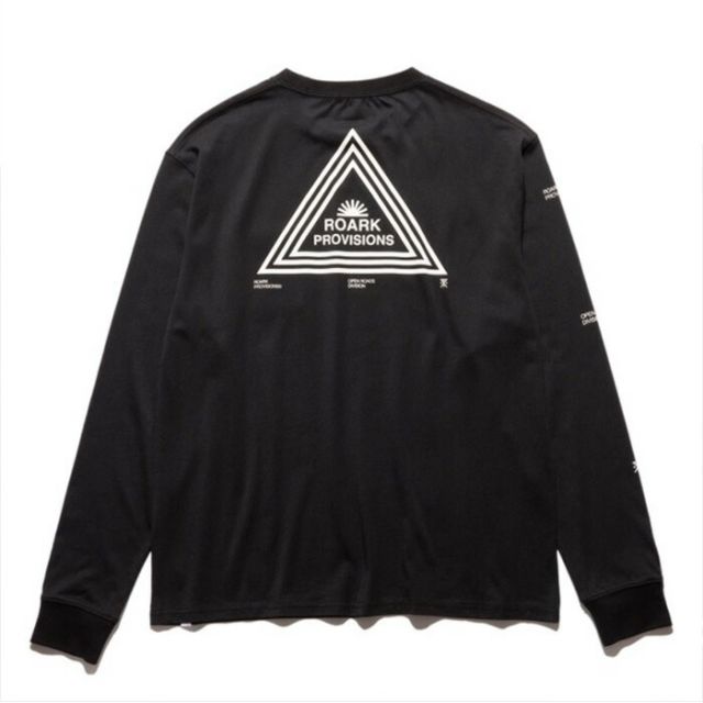 ローアク ROARK  RTJ1101 PROVISIONS L/S TEE 長袖Tシャツ ストリート系ロングスリーブウェア メンズ (2502)