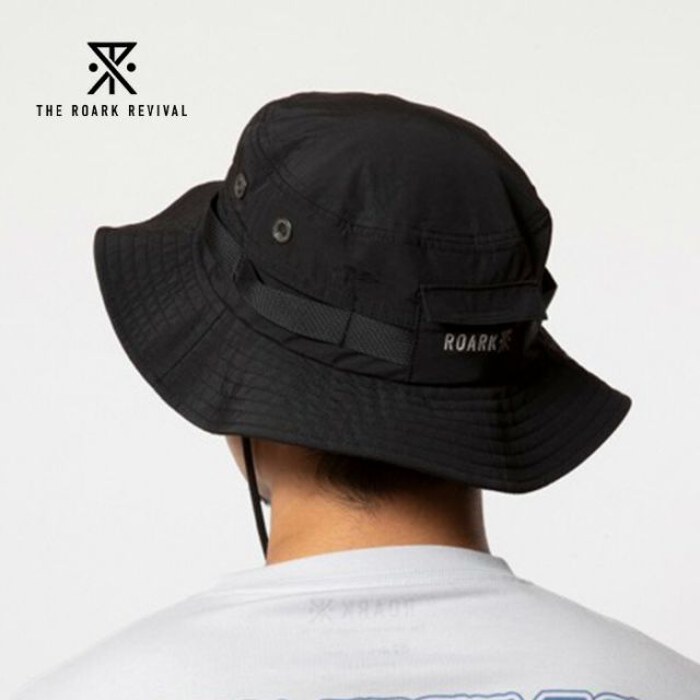 ロアーク ROARK RHJ1106 "ACTION ADVENTURE" BOONIE HAT (ロアーク ハット ナイロン 軽量 接触冷感 クールマックス ベンチレーション サイズ調整ポケット付き メンズ レディース ユニセックス (250328)