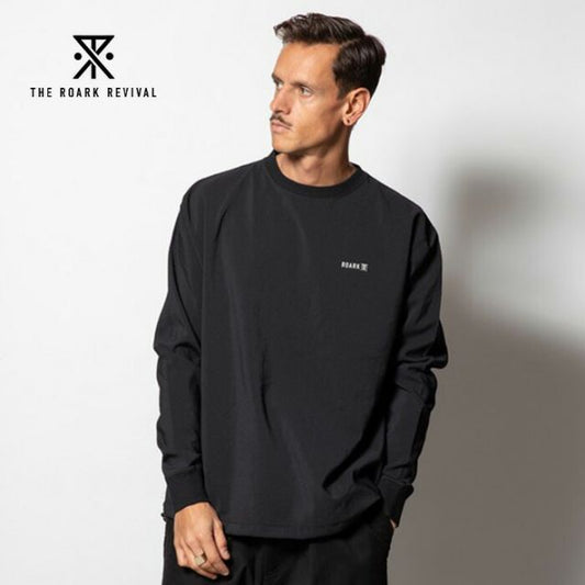 ロアーク ROARK RLTJPD1000 DELTA QD L/S CREW ロアーク EVALET ポロシャツ メンズ 吸汗速乾 接触冷感 ストレッチ 抗菌防臭 ドローコード 通気性 高機能Tシャツ 日本サイズ (250328)